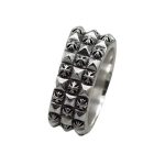 Chrome Hearts Studded Pyramid Ring