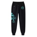 Chrome Hearts Sweatpants Blue Triple Cross