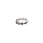 Chrome Hearts Thorn Cross Ring