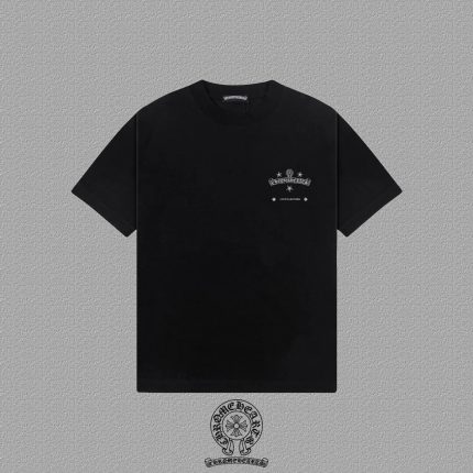 Chrome Hearts Triple Cross Back Print Shirt Black