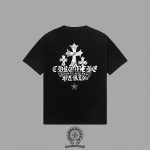 Chrome Hearts Triple Cross Back Print Shirt Black