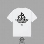 Chrome Hearts Triple Cross Back Print Shirt White