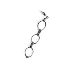 Chrome Hearts Triple Drop Hoop Earring