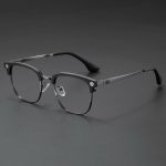 Chrome Hearts VAGILICTORIAN Eyeglasses Black/Silver