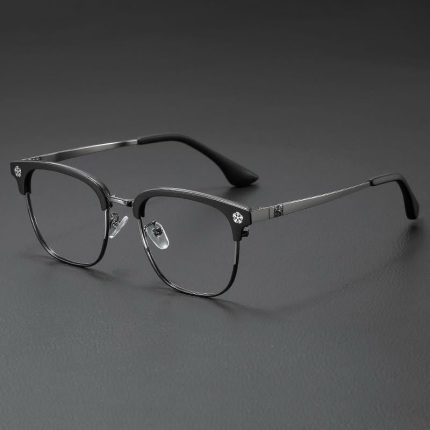 Chrome Hearts VAGILICTORIAN Eyeglasses Black/Silver
