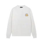 Chrome Hearts White Yellow Multi Cross Crewneck Sweatshirt