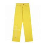 Chrome Hearts Yellow Cross Patch Jeans