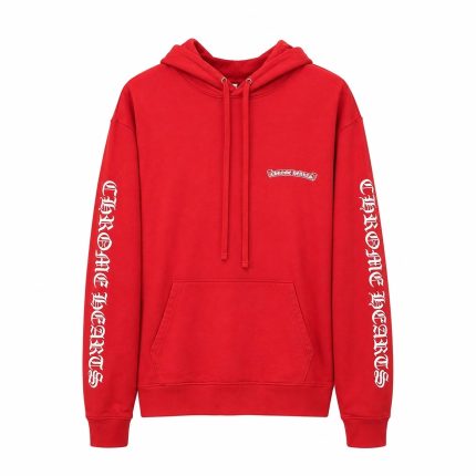 Red Chrome Hearts Hoodie​