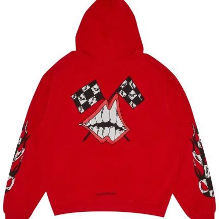 Red Chrome Hearts Mattyboy Hoodie​